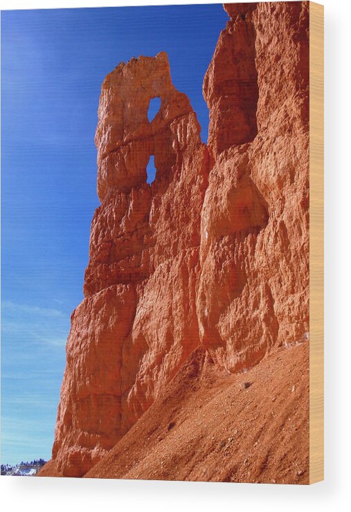 Bryce Canyon Wood Print featuring the photograph Bryce Canyon National Park by Rona Black