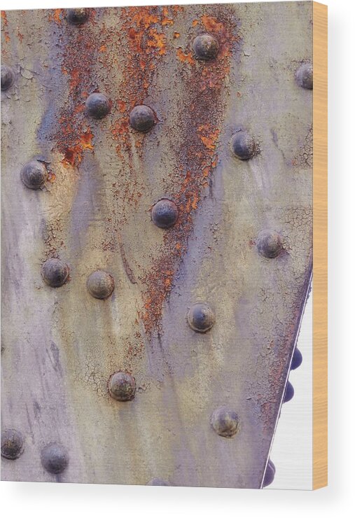 Rust Photographs Wood Print featuring the photograph A Touch of Wonder 2 by Charles Lucas