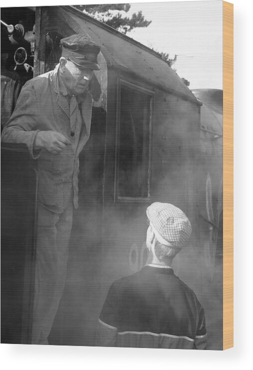 Railways Wood Print featuring the photograph Aspirations... by Richard Denyer