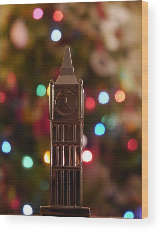 Richard Reeve Wood Print featuring the photograph Christmas Time by Richard Reeve