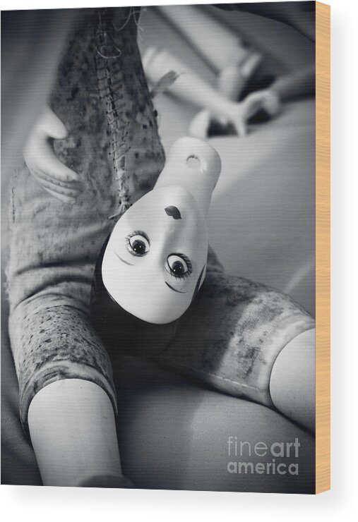 Doll Wood Print featuring the photograph Doll by Jelena Jovanovic