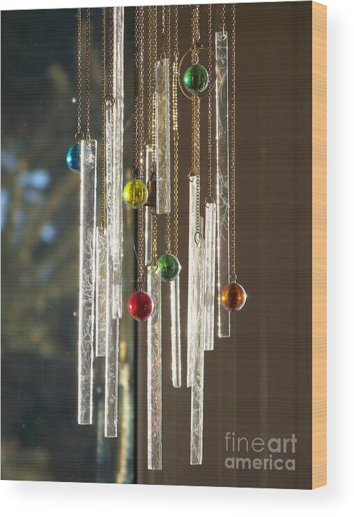 Glass Wood Print featuring the photograph Finding My Marbles by Jackie Mueller-Jones