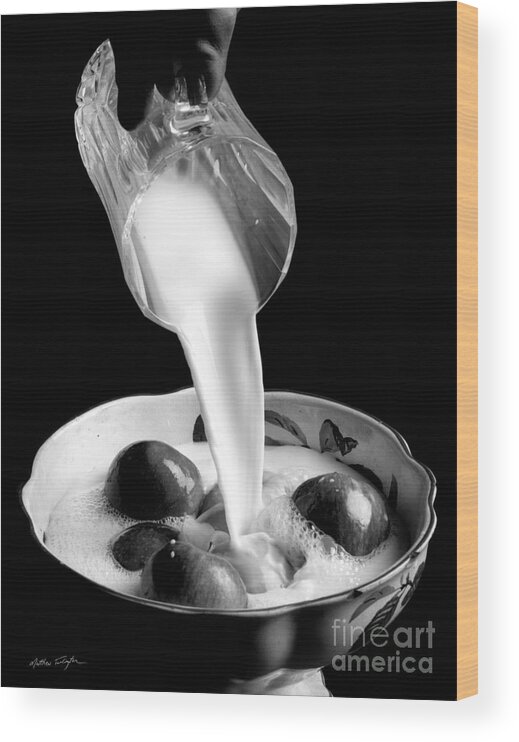 Milk Wood Print featuring the photograph Milk Apples 1995 by Matthew Turlington