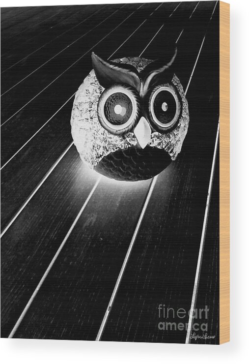 Still Life Wood Print featuring the photograph Night Owl by Lyric Lucas