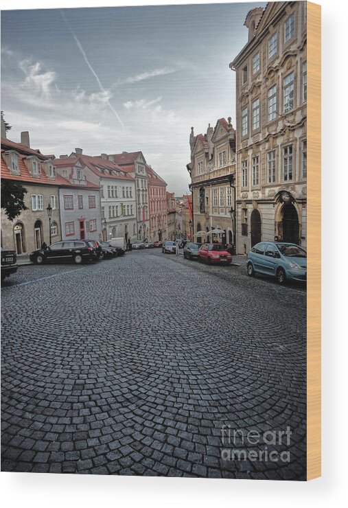 Charles Bridge Wood Print featuring the photograph Prague Old Town by Gregory Dyer