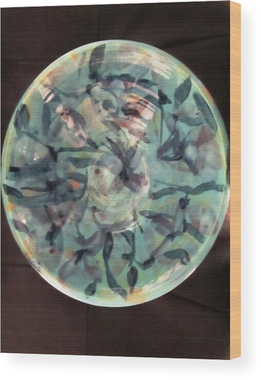 Ceramic Wood Print featuring the photograph The Ceramic Bowl by Martha Nelson