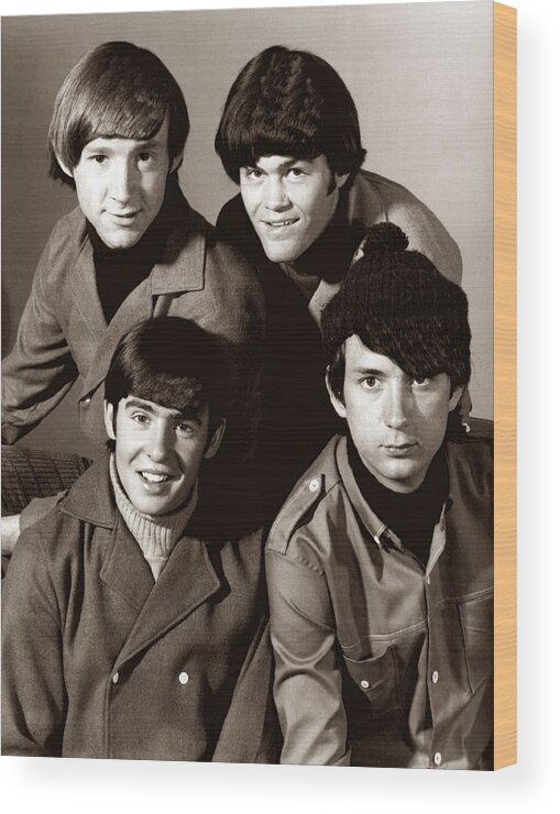 The Monkees Wood Print featuring the photograph The Monkees 2 by Movie Poster Prints