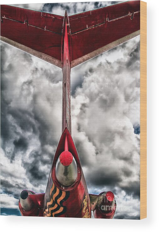 Aeroplane Wood Print featuring the photograph Tupolev Tu-154 by Stelios Kleanthous