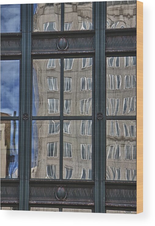 Windows Wood Print featuring the photograph Windowplay by Jessica Levant