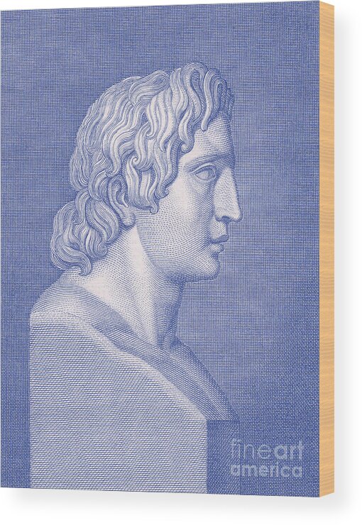 History Wood Print featuring the photograph Alexander The Great, Greek King by Photo Researchers