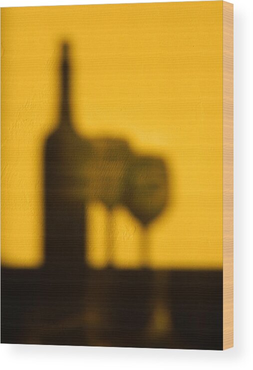 Wine Wood Print featuring the photograph Cabernet Afternoon by Everette McMahan jr