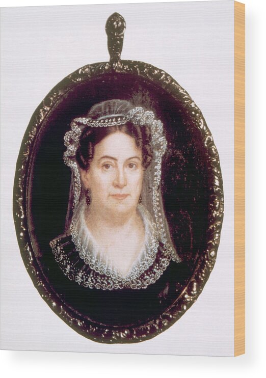 History Wood Print featuring the photograph Rachel Jackson 1767-1828, Wife by Everett