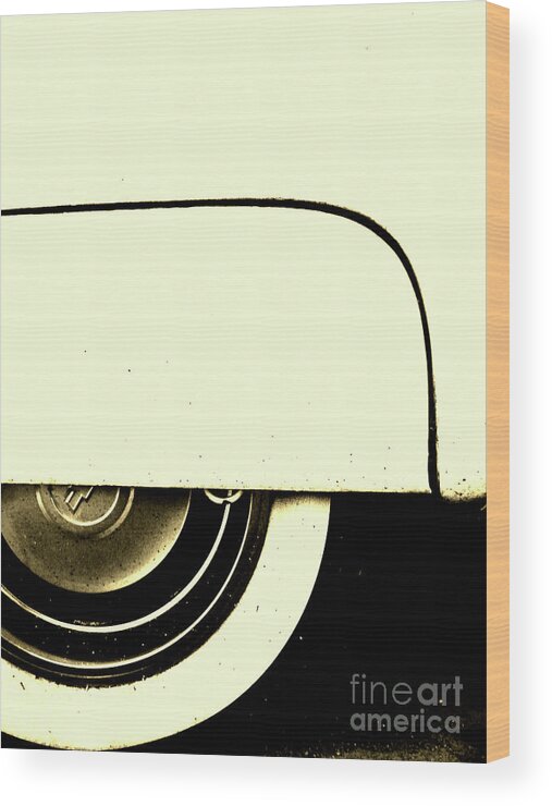 Car Wood Print featuring the photograph Sitting Pretty by Joe Pratt