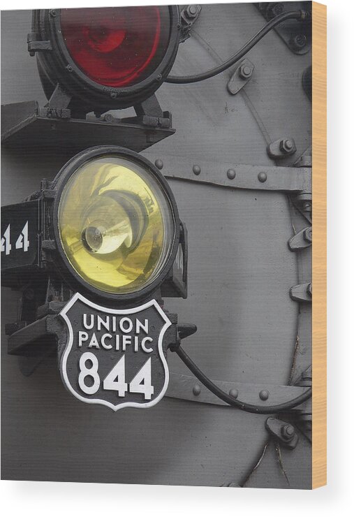  Wood Print featuring the photograph The UP 844 by Susan Stephenson