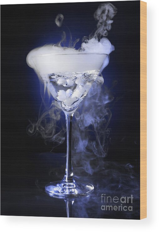 Drink Wood Print featuring the photograph Exotic Drink #2 by Maxim Images Exquisite Prints