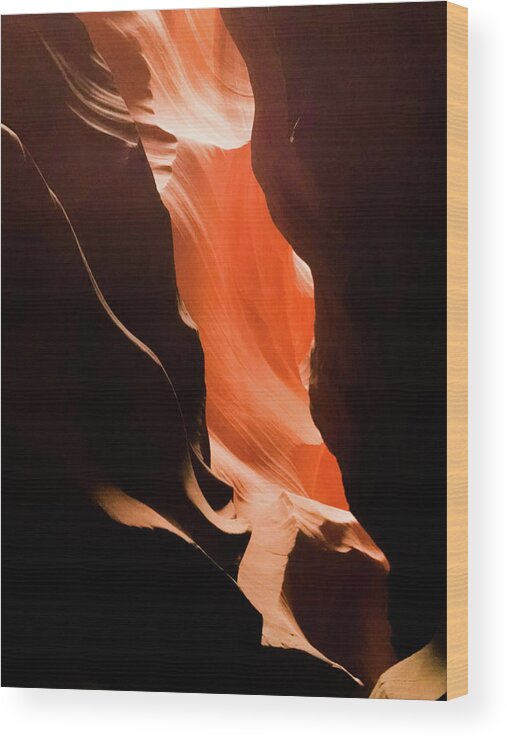 2017 Wood Print featuring the photograph Antelope Canyon III by George Harth