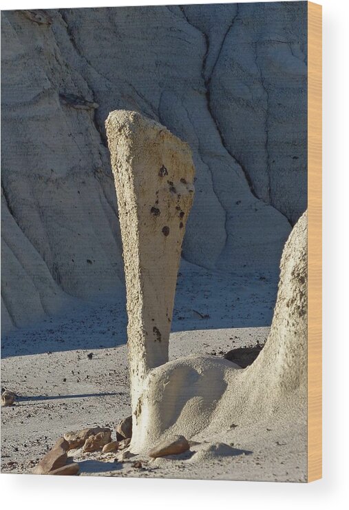 Bisti Wood Print featuring the photograph Bisti Wilderness Area at Sunup 69 by JustJeffAz Photography