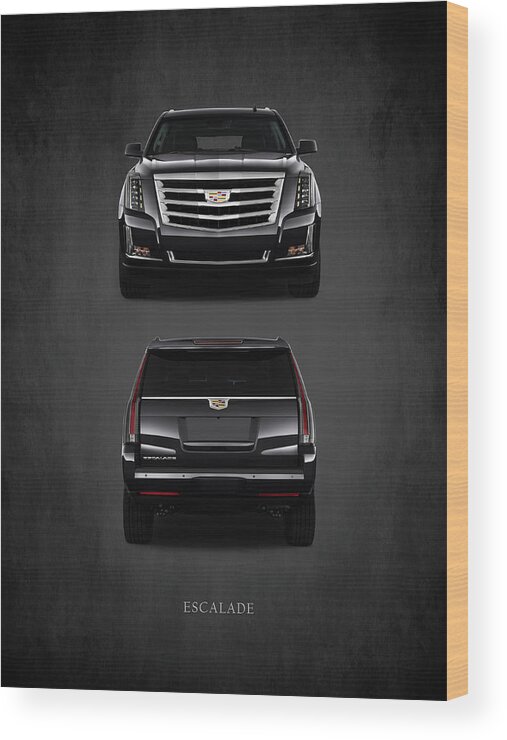 Cadillac Escalade Wood Print featuring the photograph Cadillac Escalade by Mark Rogan