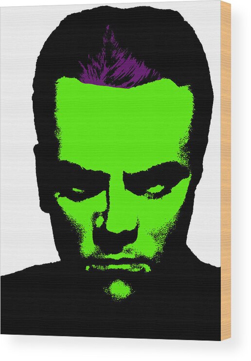 James Cagney Wood Print featuring the photograph Cagney 2 by Emme Pons