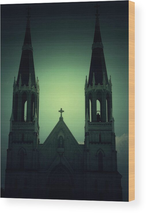 Hoving Wood Print featuring the photograph Gothic by Scott Hovind