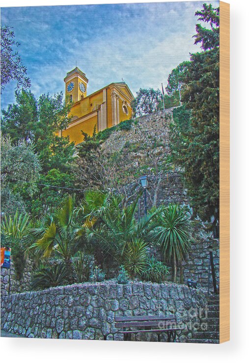 Grasse Wood Print featuring the photograph Grasse, France - Perfume Capital Of The World by Al Bourassa
