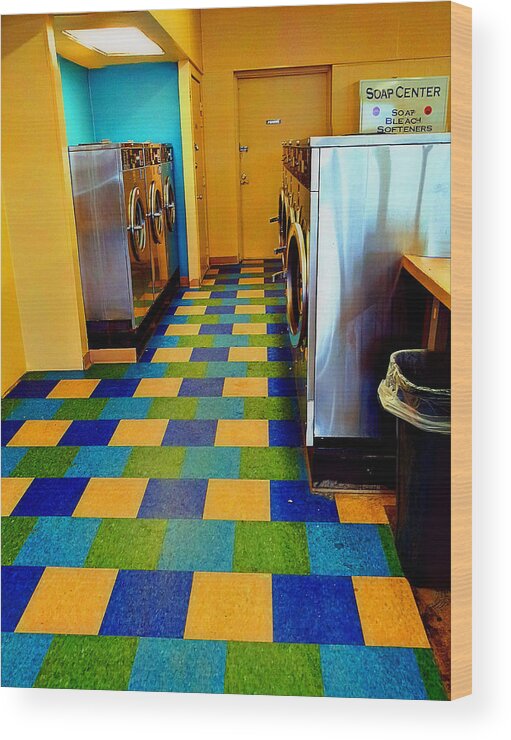 Colors Wood Print featuring the photograph Laundry Colors by Jimmy Ostgard