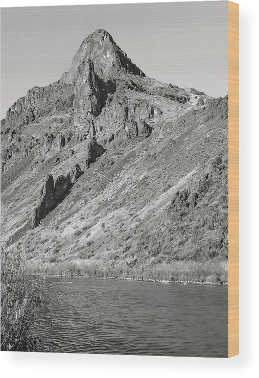 5dmkiv Wood Print featuring the photograph Owyhee Peak by Mark Mille