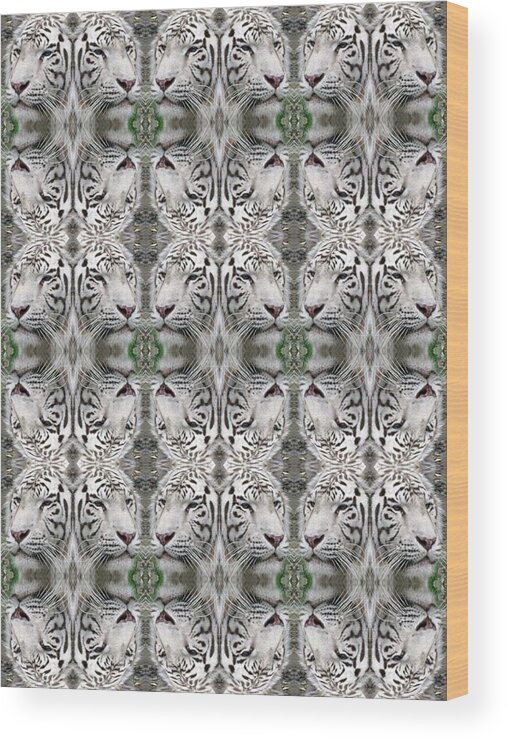 Tiger Wood Print featuring the photograph Picture Putty Puzzle 19 by Pamela Critchlow