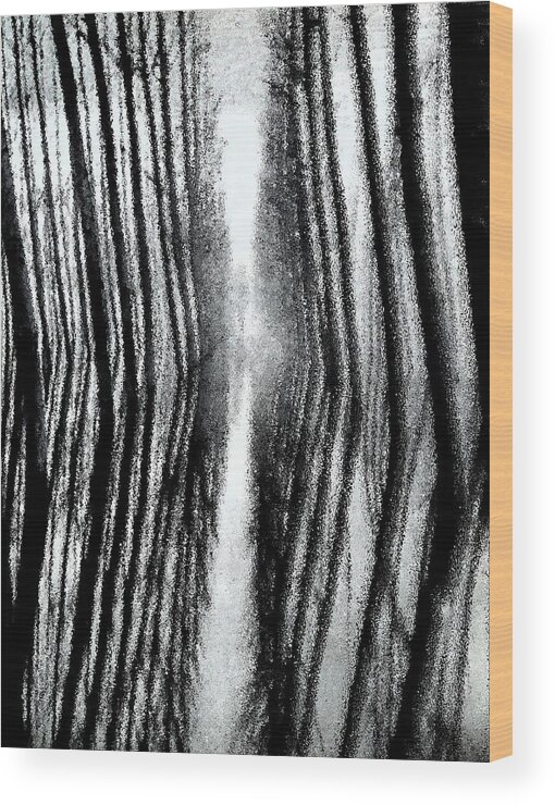 Water Wood Print featuring the photograph Transformational Reflections by Susan Esbensen