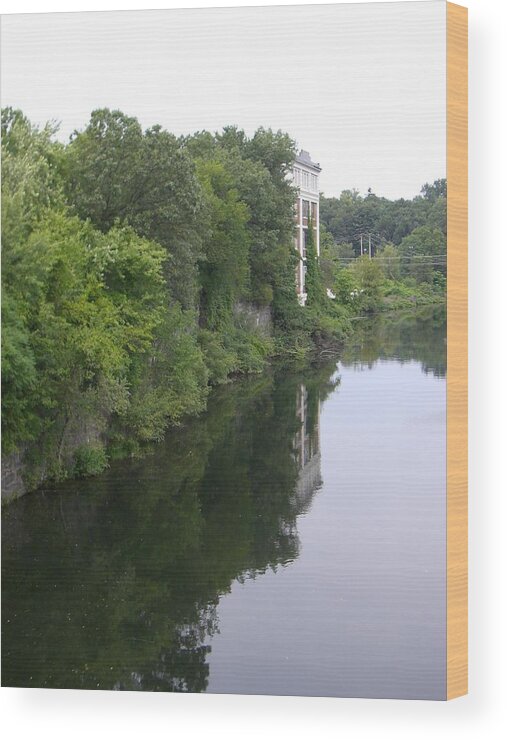 River View Wood Print featuring the photograph View from Chimera by Nancy Ferrier