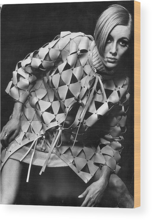 Triangle Shape Wood Print featuring the photograph By Paco Rabanne by Keystone Features