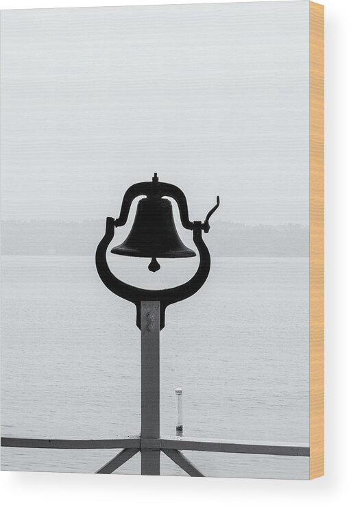 St Lawrence Seaway Wood Print featuring the photograph The Bell by Tom Singleton