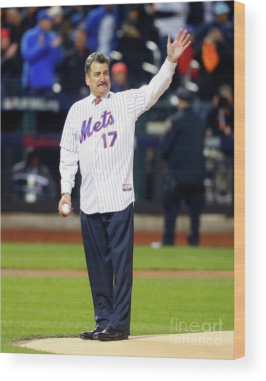 People Wood Print featuring the photograph Keith Hernandez #1 by Jim Mcisaac