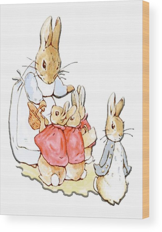 non encadrés Peter Rabbit Print Citer M mggregor Jardin a4 Brillant Nursery photo