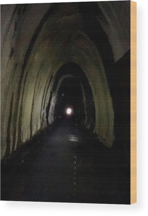  Wood Print featuring the photograph Crozet Blue Ridge Tunnel #3 by Stephen Dorton