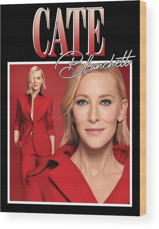 Cate blanchett Poster Tote Bag by Joshua Williams - Pixels Merch