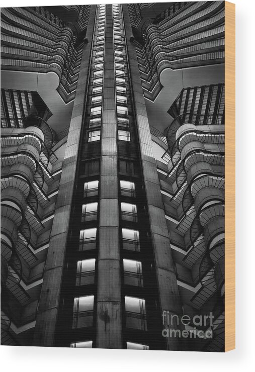 Marriott Marquis Wood Print featuring the photograph Marriott Marquis by Doug Sturgess