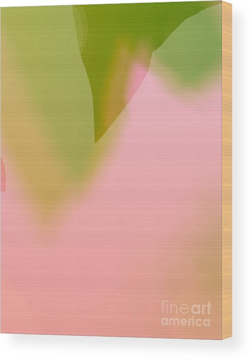 Abstract Art Wood Print featuring the digital art Orchid by Jeremiah Ray