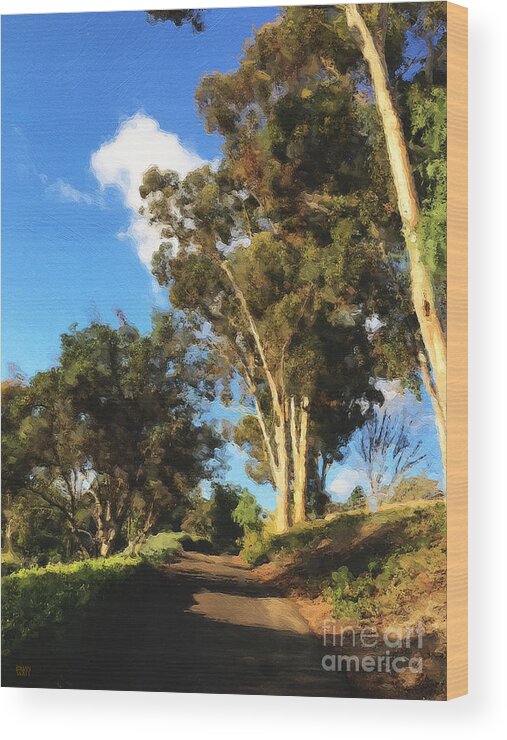 California Wood Print featuring the photograph Oso Trail One by Brian Watt