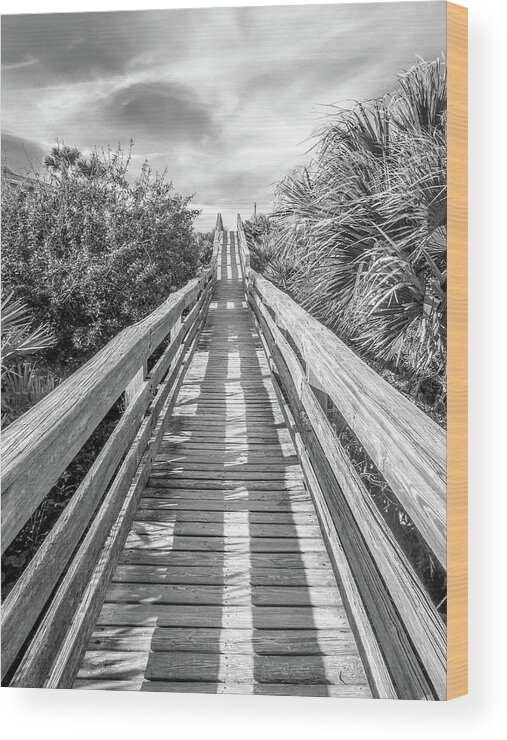 Boardwalk Wood Print featuring the photograph Path to the Edge by W Chris Fooshee