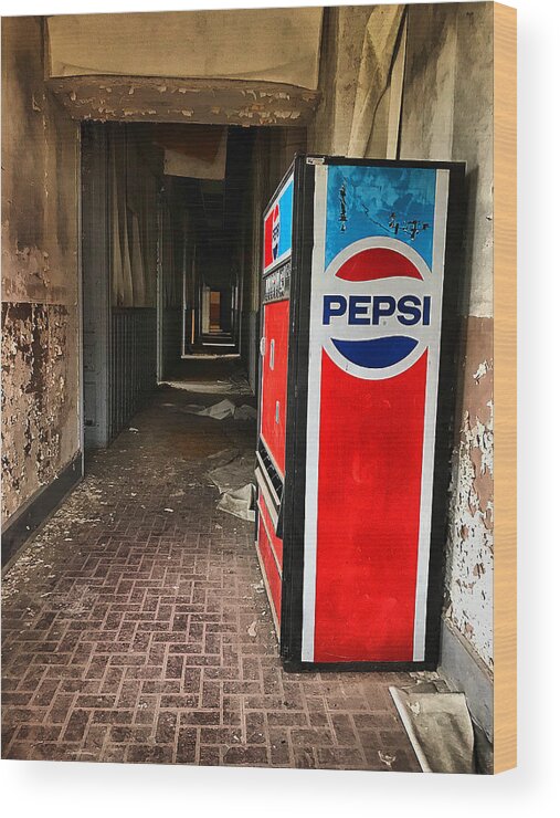  Wood Print featuring the photograph Pepsi by Stephen Dorton