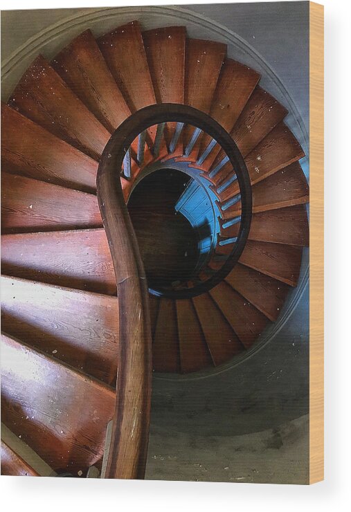  Wood Print featuring the photograph Stairway by Stephen Dorton