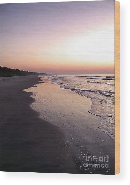 Hilton Head Island Wood Print featuring the photograph Sunrise On Hilton Head Island by Phil Perkins