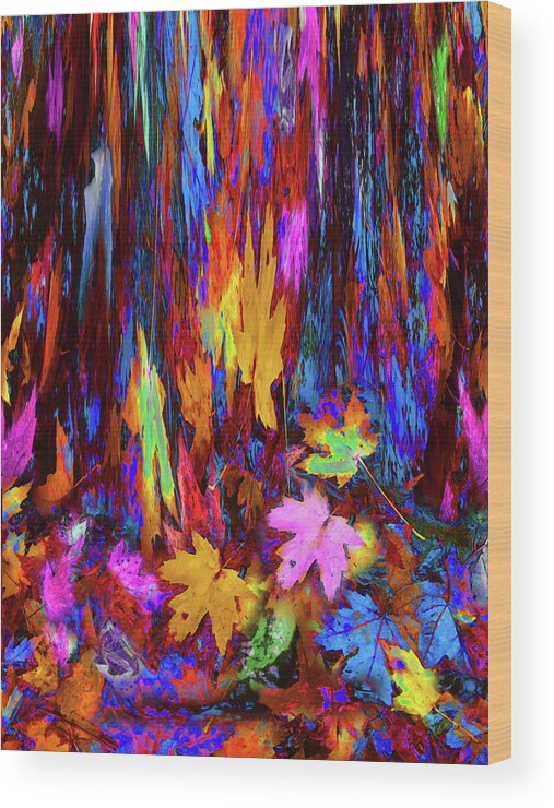 Colors Wood Print featuring the photograph Tears of the Planet by Wayne King