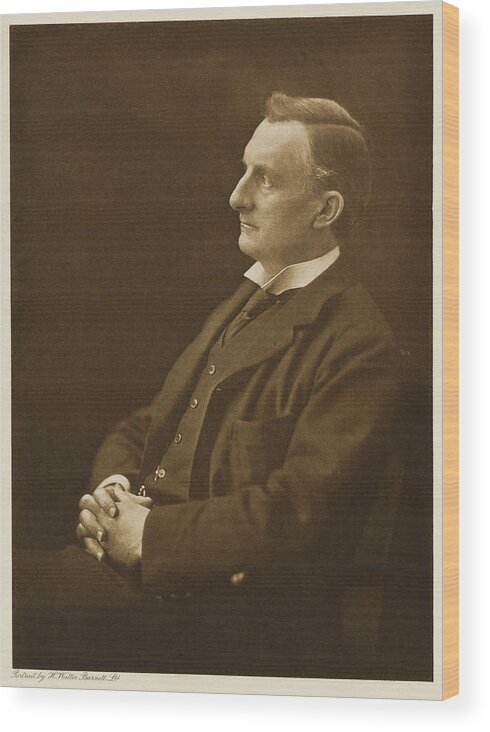 Sir Wood Print featuring the photograph Sir Edward Grey Viscount Of Fallodon by Mary Evans Picture Library