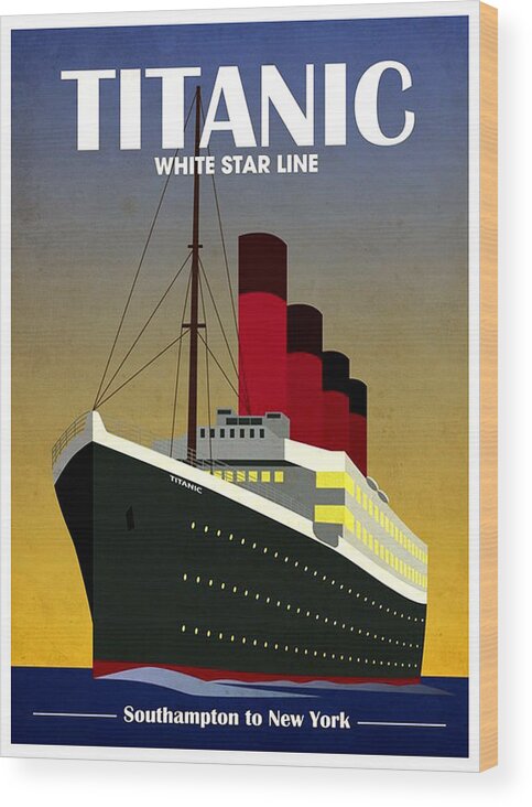 Titanic White Star Line Print