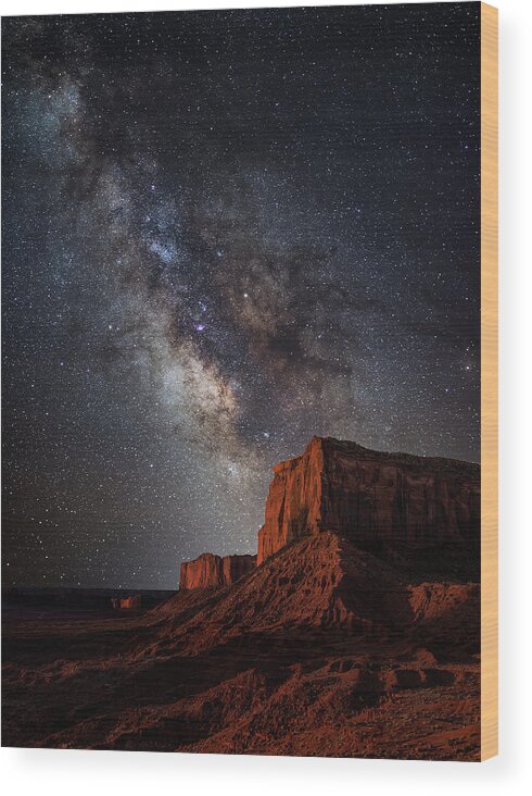 Stagecoach Wood Print featuring the photograph John Wayne Point by Darren White