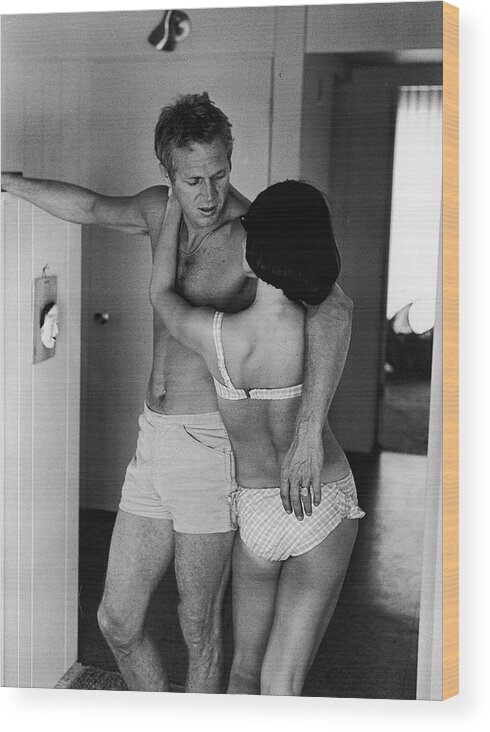 Steve Mcqueen Wood Print featuring the photograph Steve McQueen #15 by John Dominis