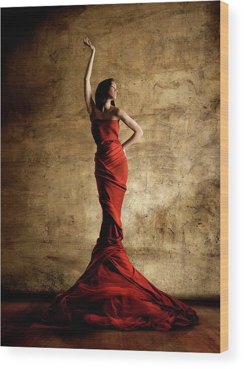 Human Arm Wood Print featuring the photograph Elegant Beauty by Colin Anderson