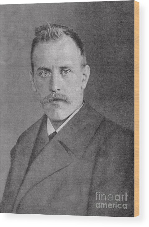 Fridtjof Nansen Wood Print featuring the photograph Explorer Fridtjof Nansen by Bettmann